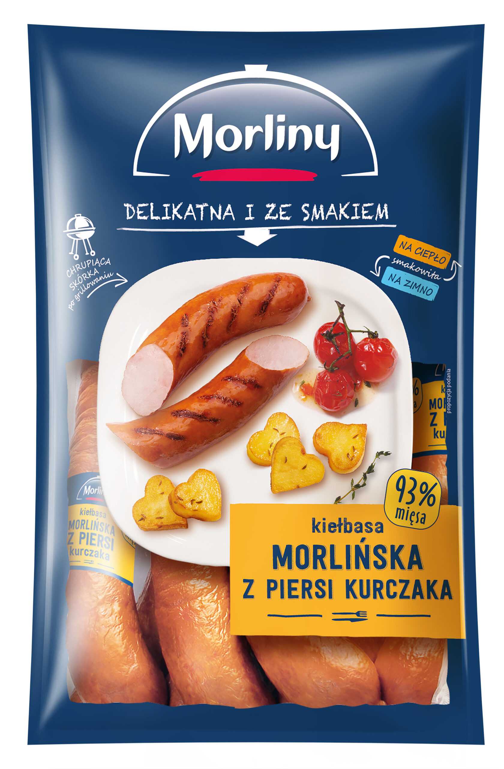 Kiełbasa Morlińska z piersi kurczaka Animex katalog produktowy