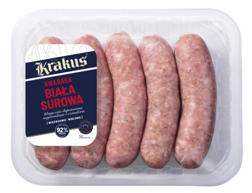 Kiełbasa biała surowa wieprzowo-wołowa