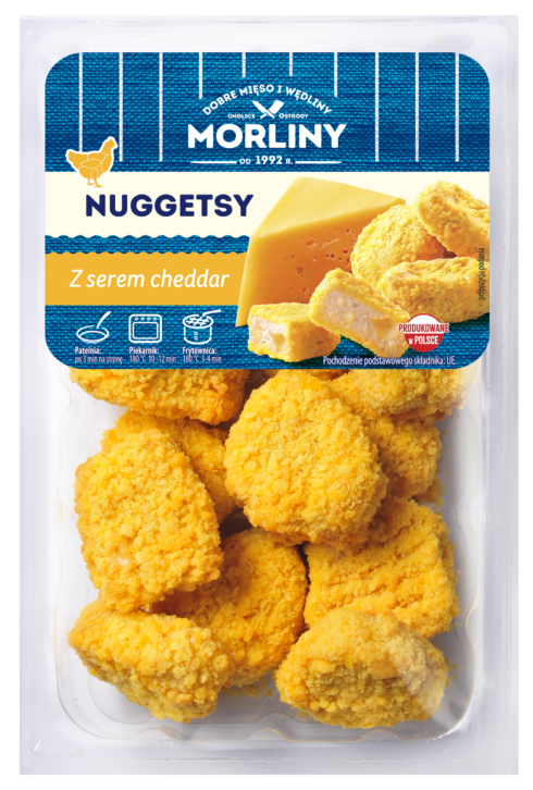 Nuggetsy z serem cheddar