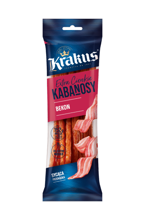 Kabanosy z bekonem