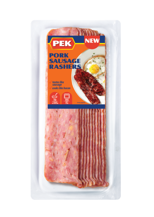 PEK Pork sausage rashers