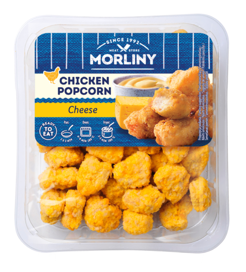 Chicken popcorn cheese