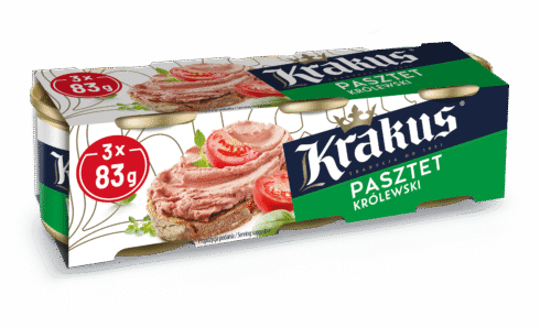 Pasztet Królewski 3x83g