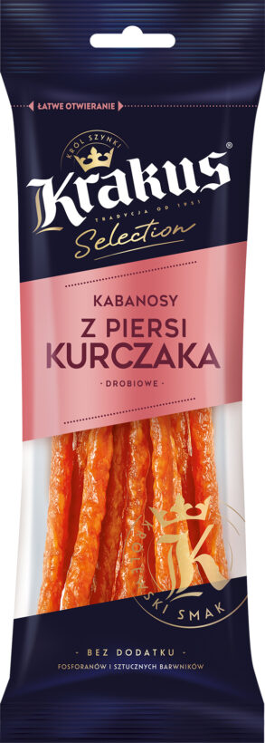 Krakus Selection Kabanosy z&nbsp;piersi kurczaka